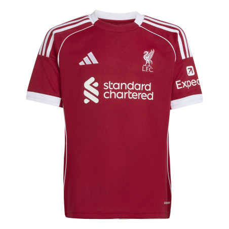 Maillot junior Liverpool domicile 2025/26