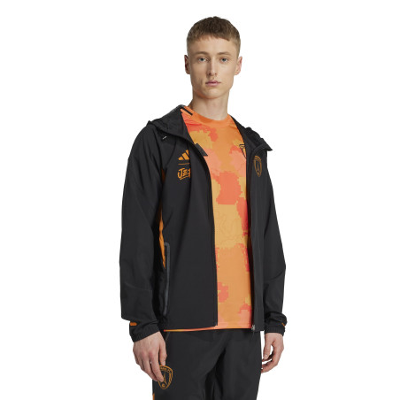 Veste survêtement Paris FC noir orange