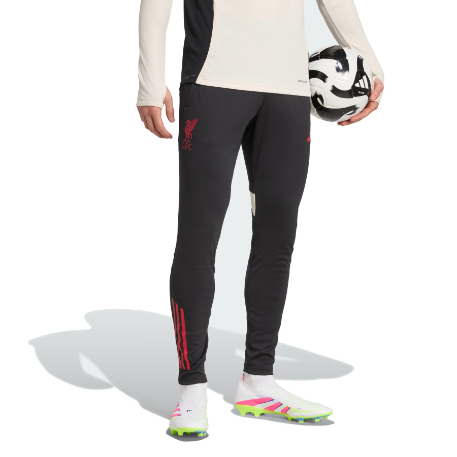 Pantalon survêtement Liverpool noir rouge