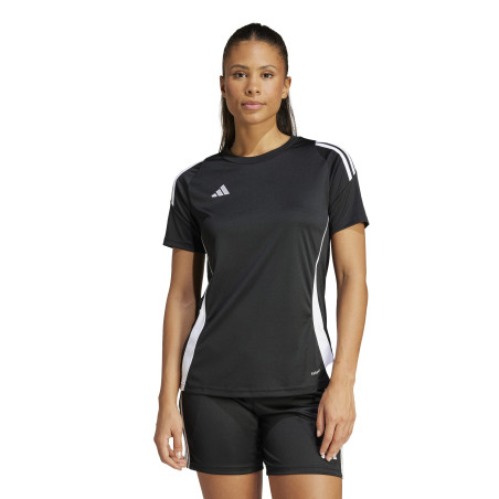 Maillot entraînement Femme adidas Tiro24 noir blanc