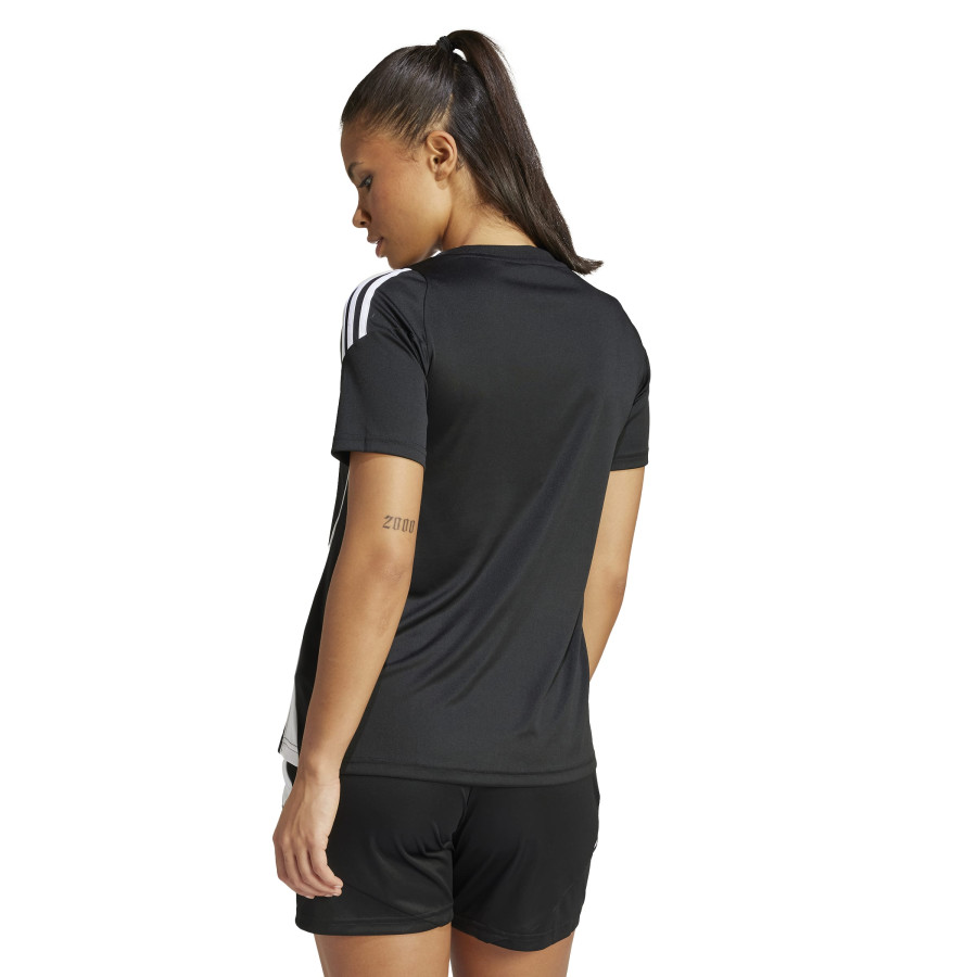 Maillot entraînement Femme adidas Tiro24 noir blanc