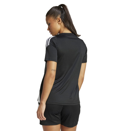 Maillot entraînement Femme adidas Tiro24 noir blanc