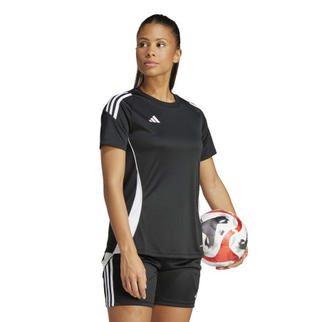 Maillot entraînement Femme adidas Tiro24 noir blanc