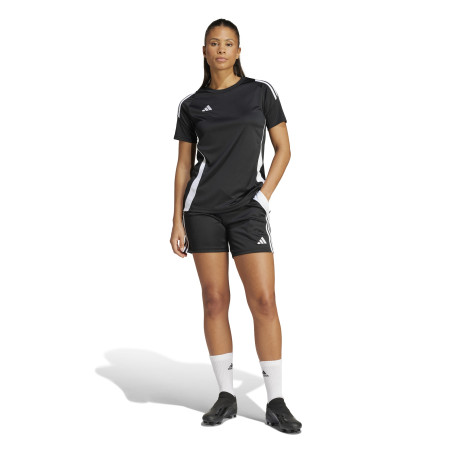 Maillot entraînement Femme adidas Tiro24 noir blanc