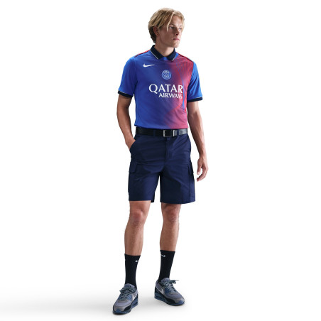 Maillot avant match PSG bleu rouge