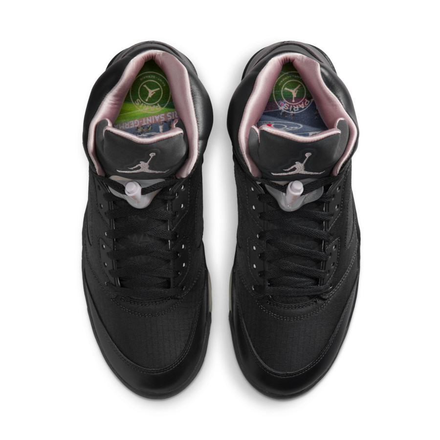 PSG x Air Jordan 5 Retro noir rose