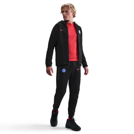 Veste survêtement PSG TechFleece noir