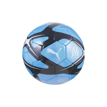 Mini-ballon OM Culture bleu noir