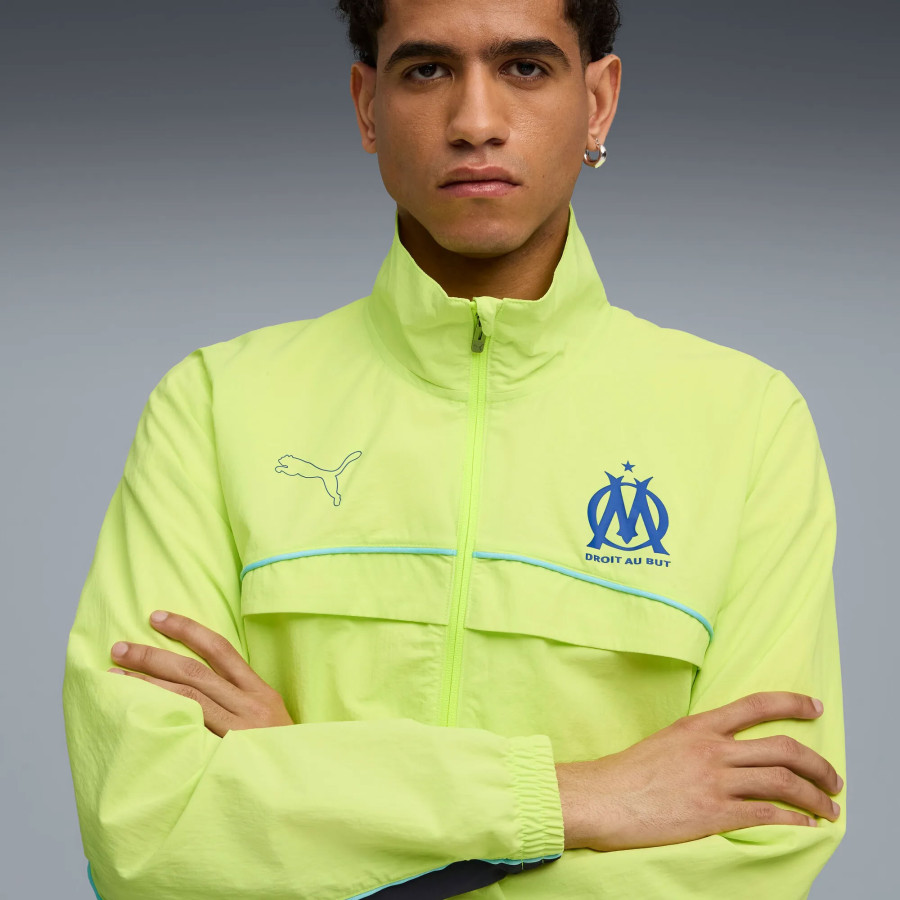 Pantalon survêtement OM Cellerator bleu jaune