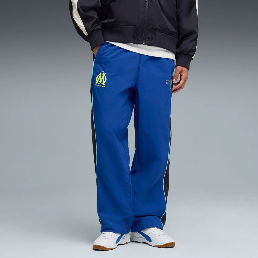 Pantalon survêtement OM Cellerator bleu jaune