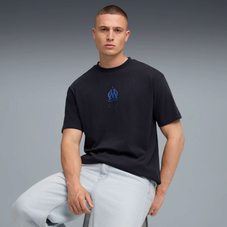 T-shirt OM Cellerator noir bleu