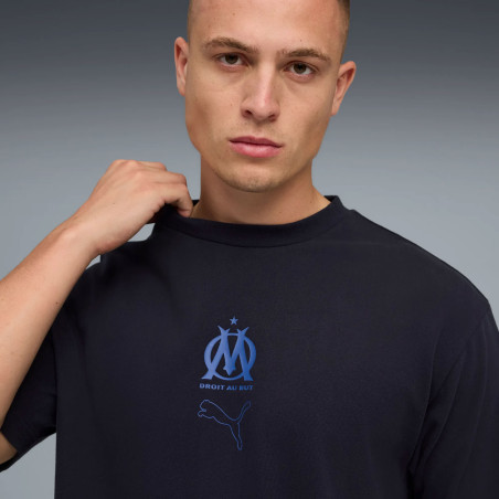 T-shirt OM Cellerator noir bleu