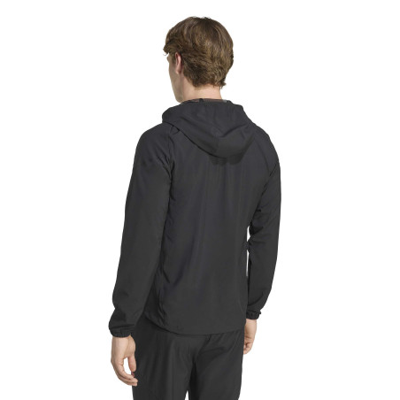 Veste survêtement Liverpool Vis Tech noir rouge