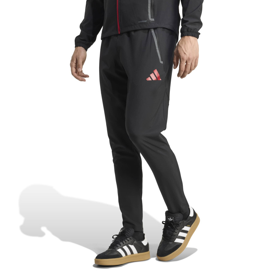 Pantalon survêtement Liverpool Vis Tech noir rouge