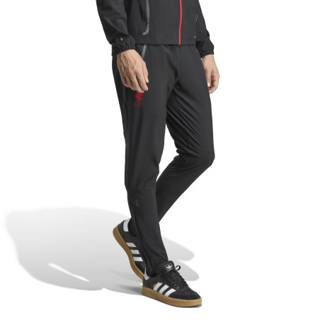 Pantalon survêtement Liverpool Vis Tech noir rouge