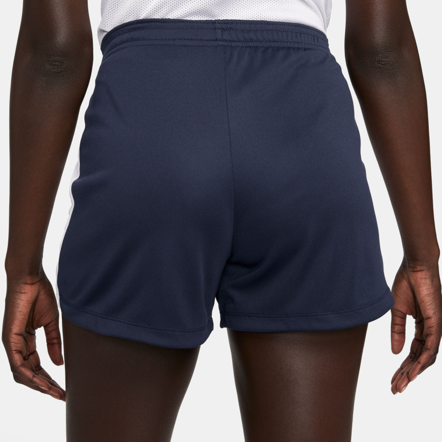 Short entraînement Femme Nike Dri-FIT Academy bleu blanc