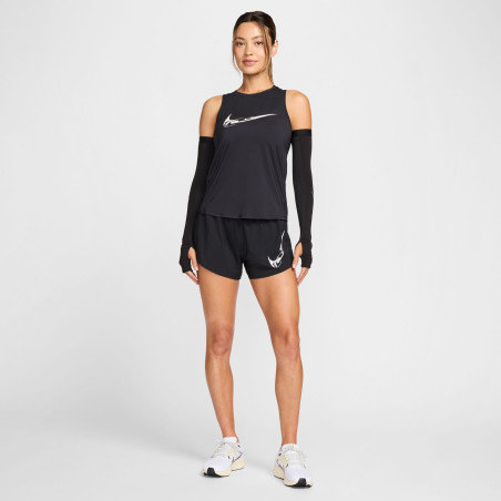 Short entraînement Femme Nike One noir blanc 