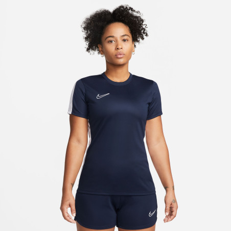Maillot entraînement Femme Nike Academy bleu blanc