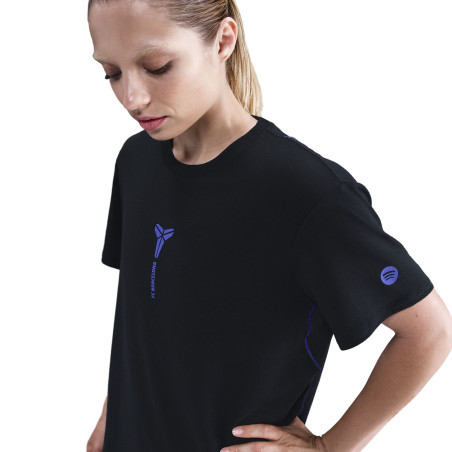 T-shirt Femme FC Barcelone noir violet