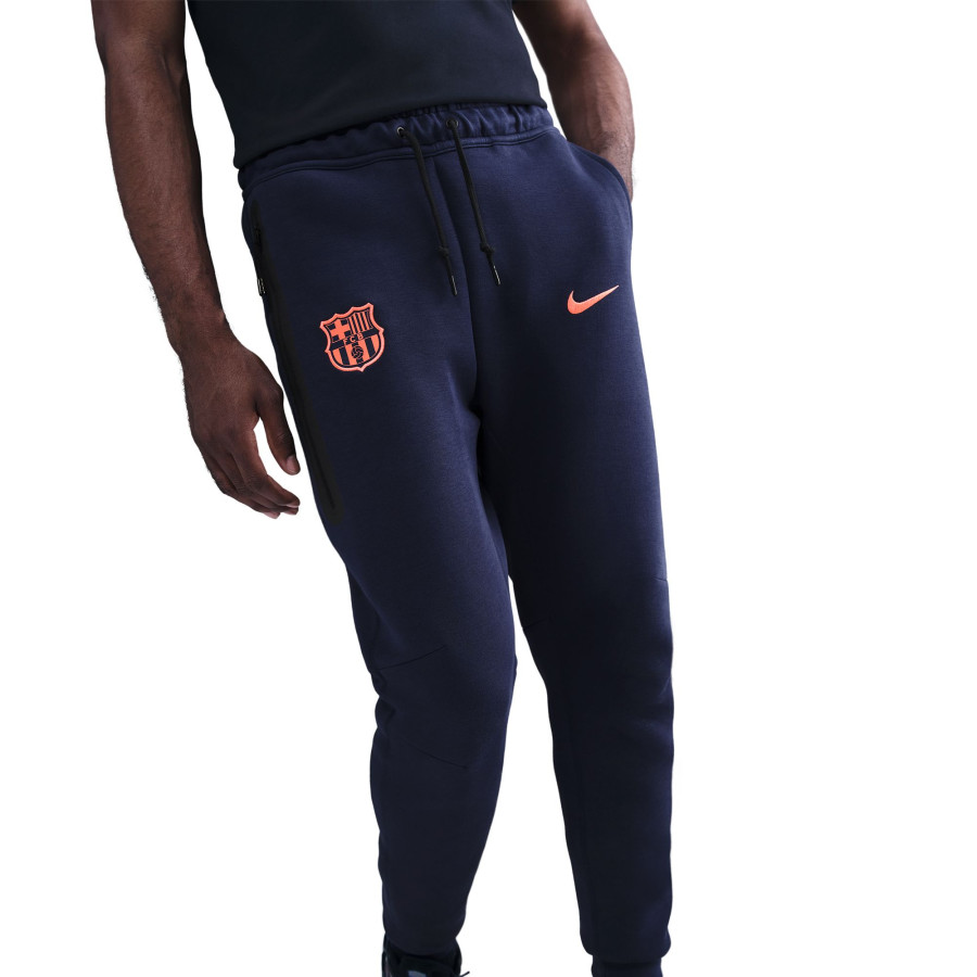 Pantalon survêtement FC Barcelone TechFleece bleu orange