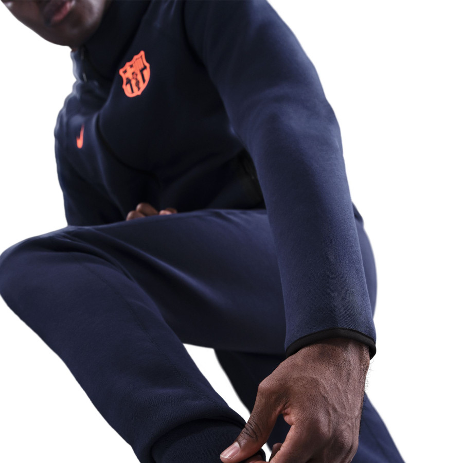 Pantalon survêtement FC Barcelone TechFleece bleu orange