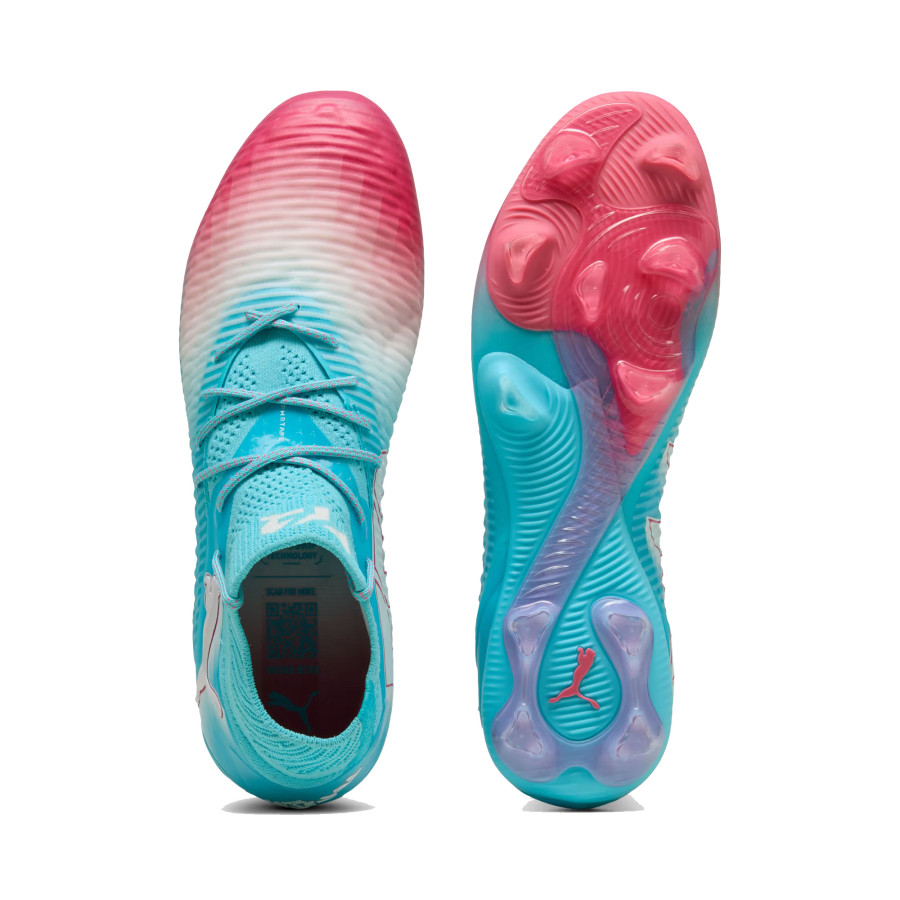 Puma Future 8 Ultimate FG bleu rouge