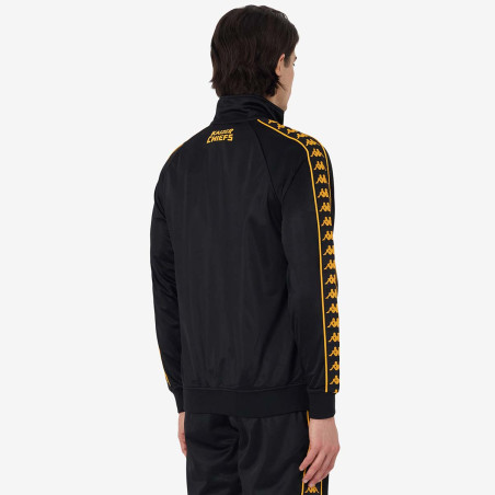 Veste survêtement Kaizer Chiefs noir or