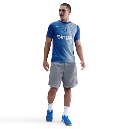 Maillot avant match Chelsea bleu blanc