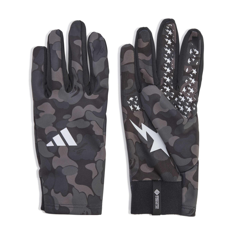 Gants joueurs adidas x BAPE gris