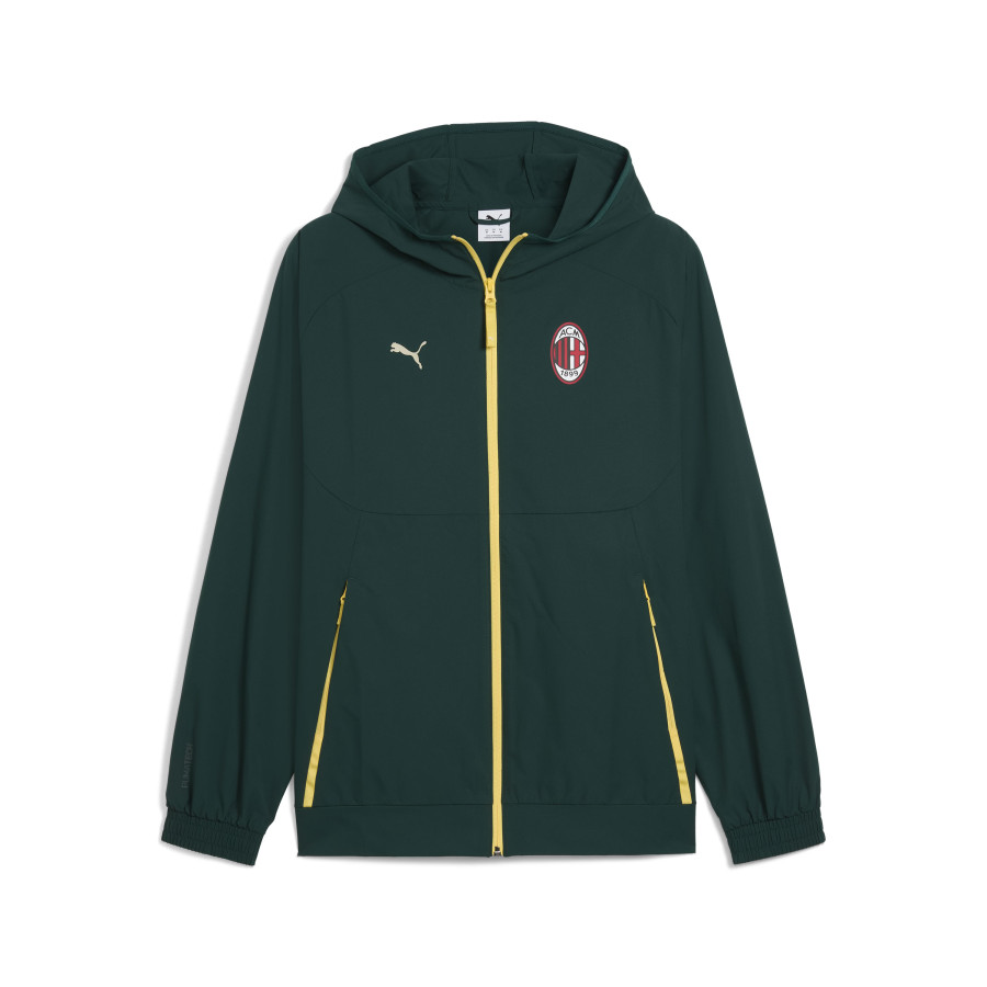Veste survêtement Milan AC PUMATECH Woven vert