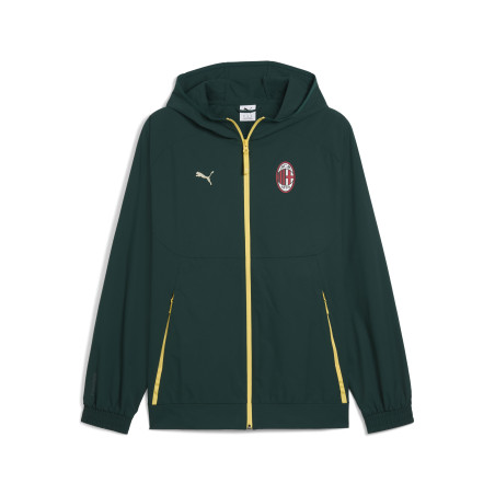 Veste survêtement Milan AC PUMATECH Woven vert