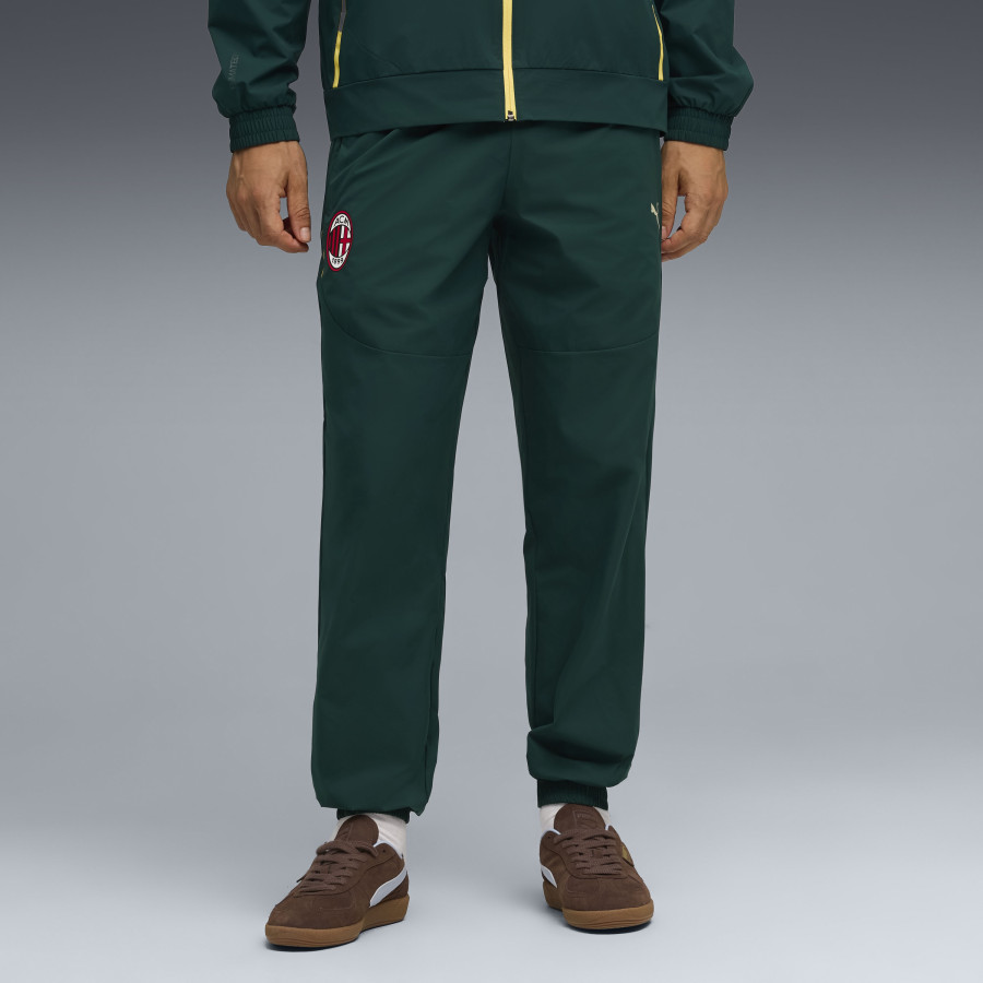Pantalon survêtement Milan AC PUMATECH Woven vert