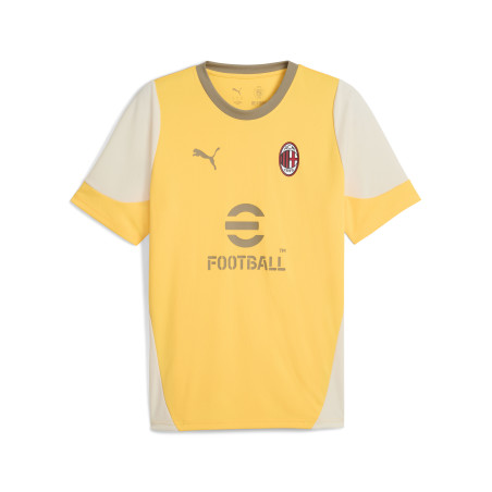 Maillot entraînement Milan AC jaune