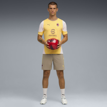 Maillot entraînement Milan AC jaune