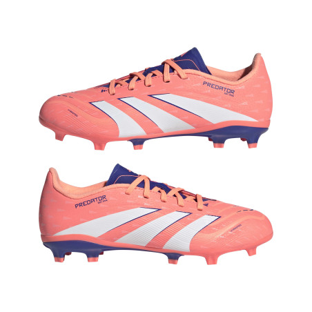 adidas Predator League junior FG orange bleu
