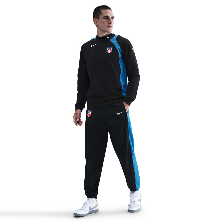 Pantalon survêtement Atlético Madrid Woven GX noir bleu