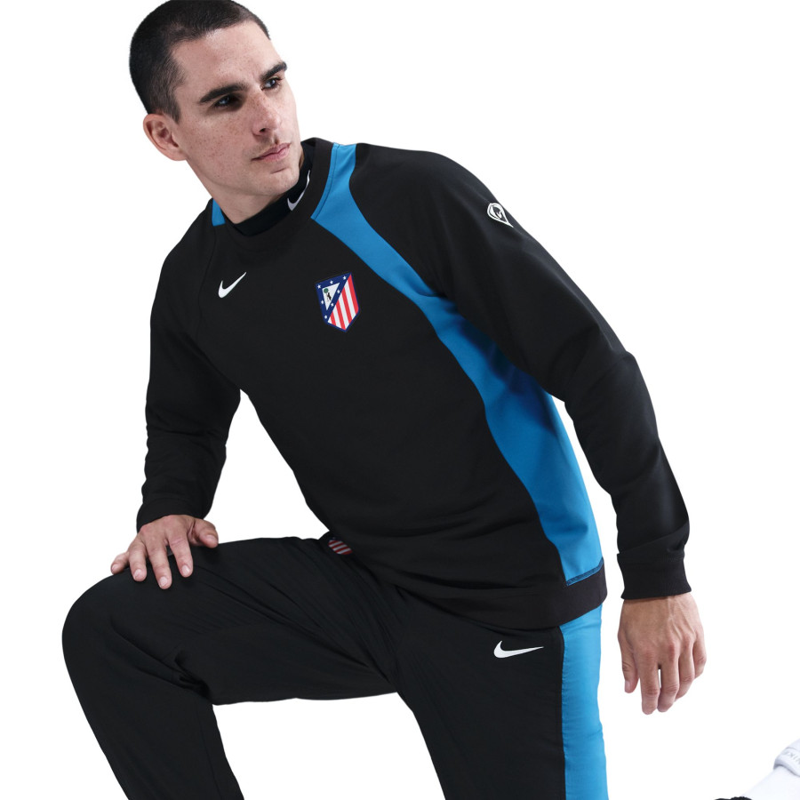 Pantalon survêtement Atlético Madrid Woven GX noir bleu