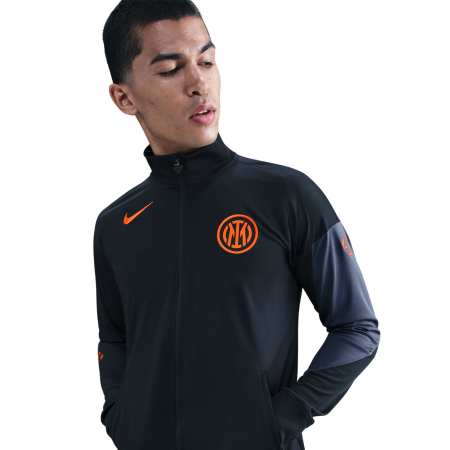 Ensemble survêtement Inter Milan Strike noir orange