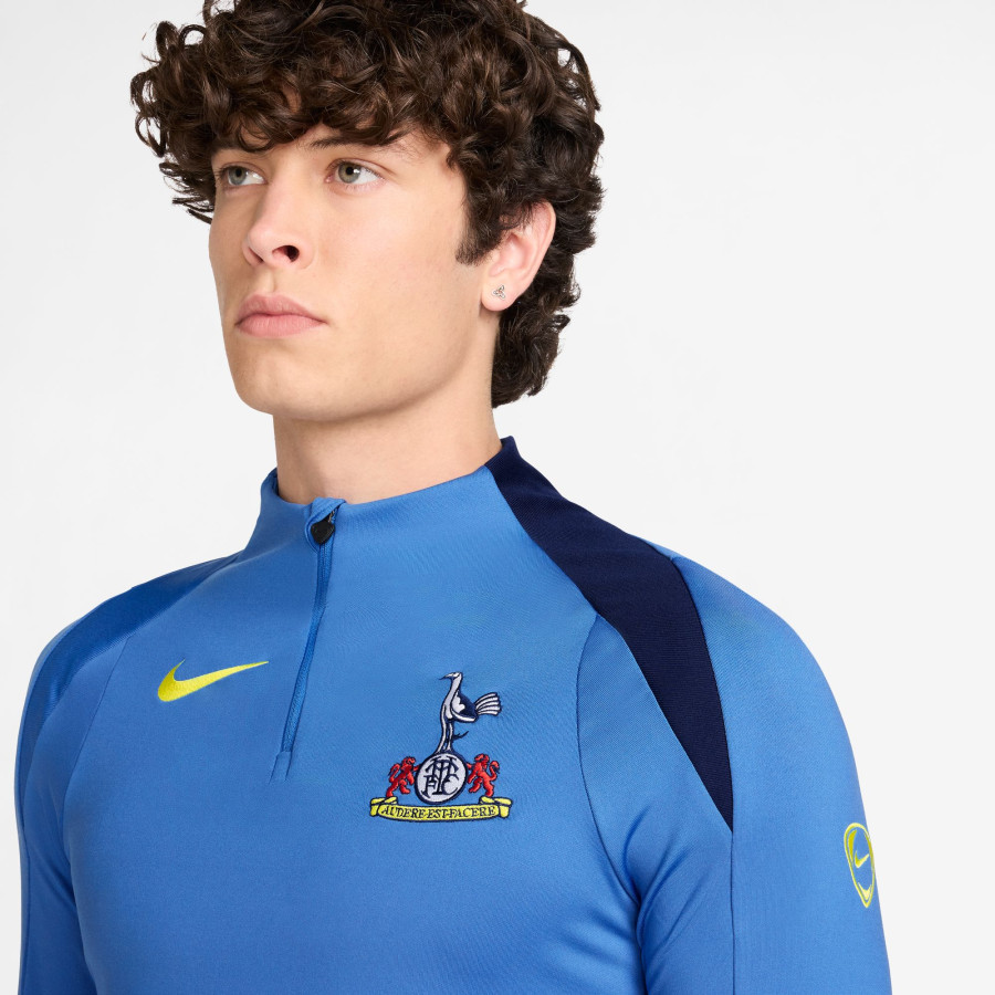Sweat zippé Tottenham Strike bleu