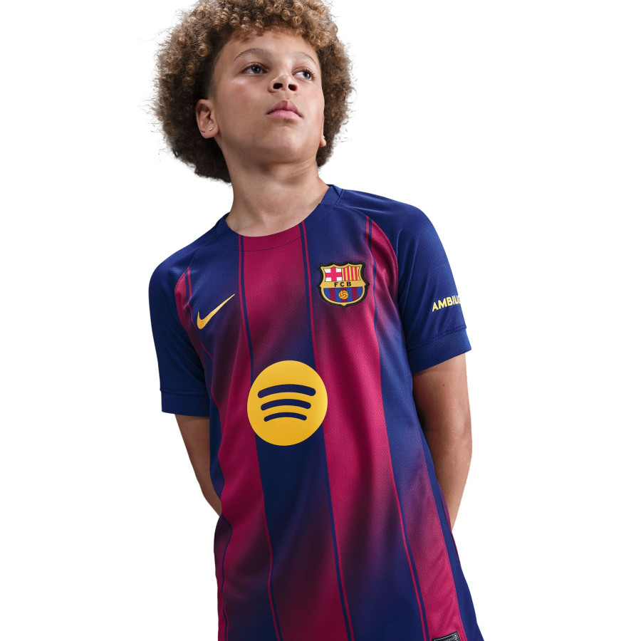 Maillot junior FC Barcelone domicile 2025/26
