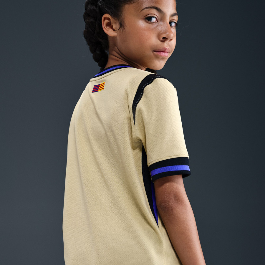 Maillot junior FC Barcelone extérieur 2025/26
