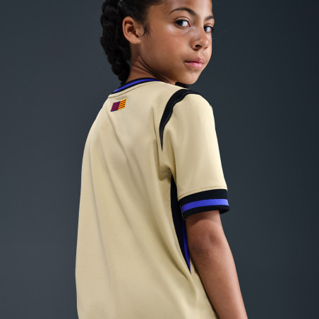 Maillot junior FC Barcelone extérieur 2025/26