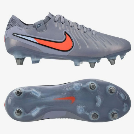 Nike Tiempo Legend 10 Elite SG-PRO gris rouge