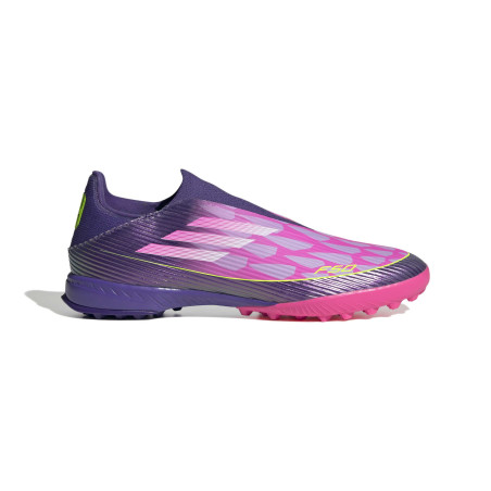 adidas F50 Lamine Yamal League LaceLess turf violet