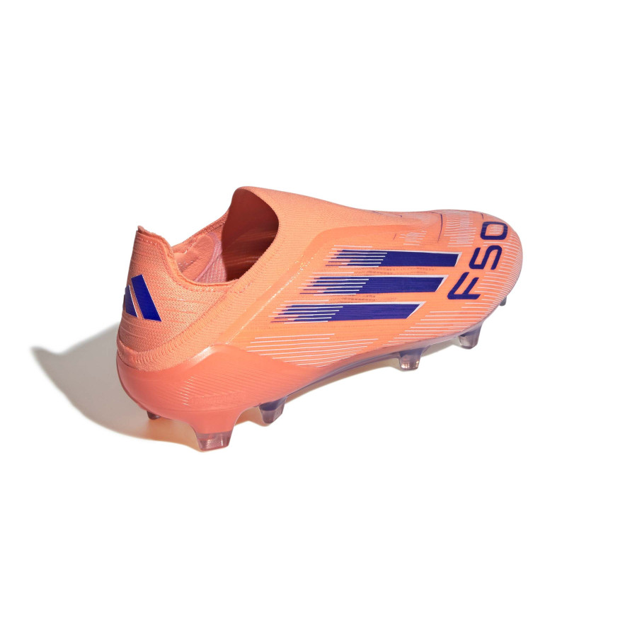 adidas F50 LaceLess Elite FG orange bleu