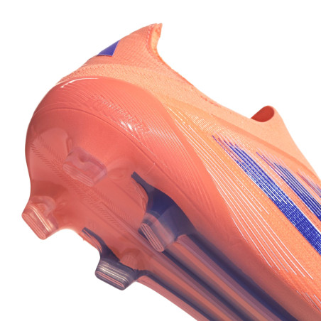 adidas F50 LaceLess Elite FG orange bleu