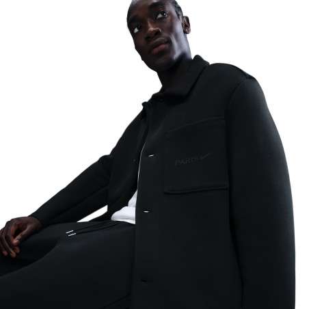 Veste Nike PSG Fanswear fleece noir