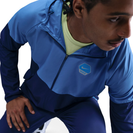 Coupe-vent Nike Run bleu