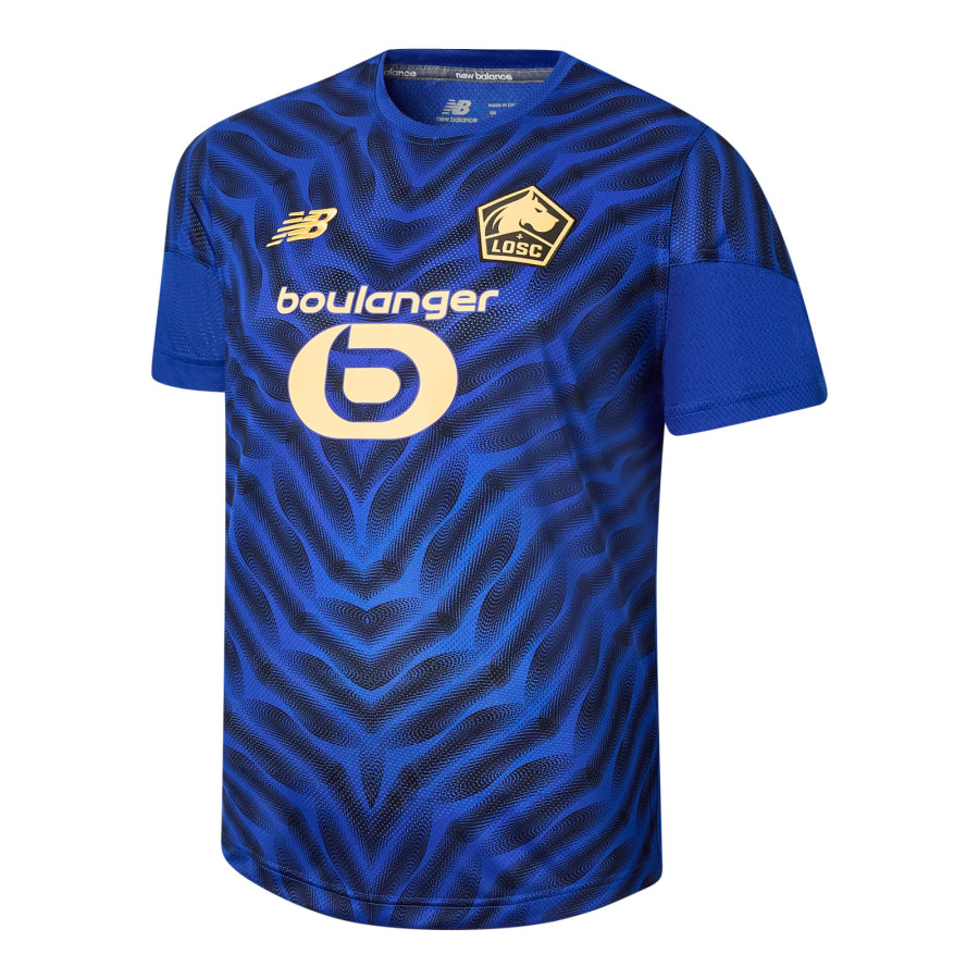 Maillot entraînement LOSC bleu or