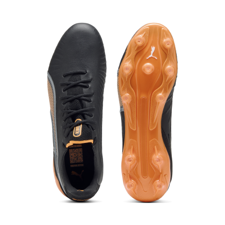 Puma King Ultimate FG/AG noir orange